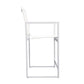 Renava Kayak - Modern White Outdoor Counter Stool