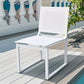 Renava Kayak - Modern Outdoor White Dining Chair (Set of 2)