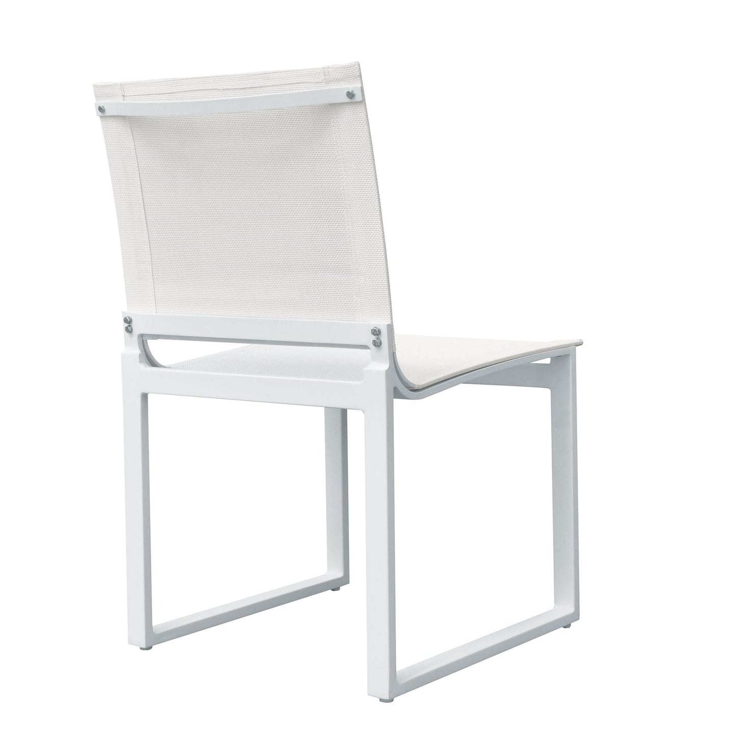 Renava Kayak - Modern Outdoor White Dining Chair (Set of 2)