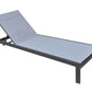 Renava Kayak - Modern Charcoal Outdoor Chaise Lounge