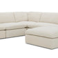 Divani Casa Danica - Modern Grey Sectional Sofa