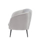 Divani Casa Koeing - Modern Light Grey Fabric Sofa