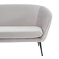 Divani Casa Koeing - Modern Light Grey Fabric Sofa
