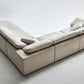 Divani Casa Kramer - Modern Modular Cream Fabric Sectional Sofa