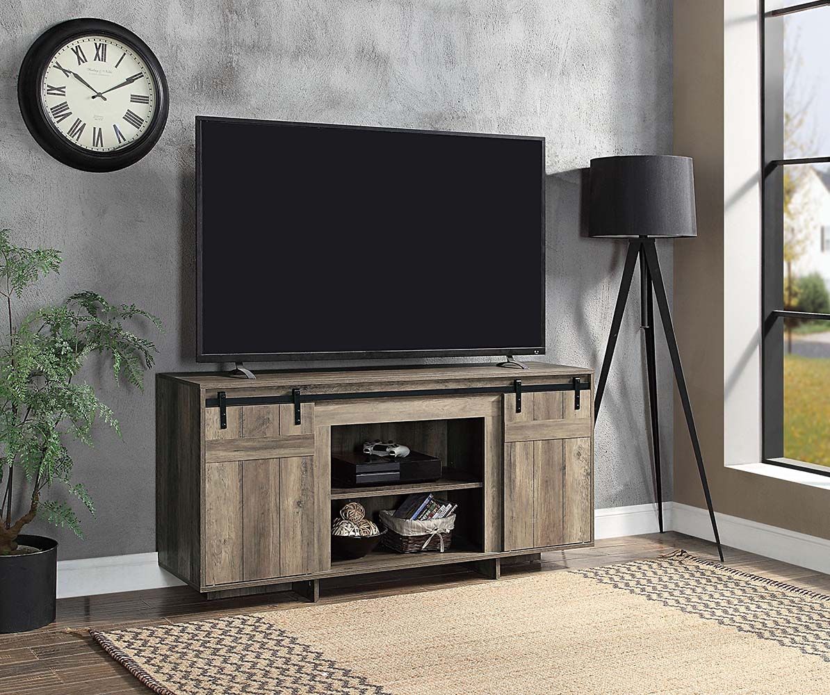 Gray Washed Bellarosa TV Stand