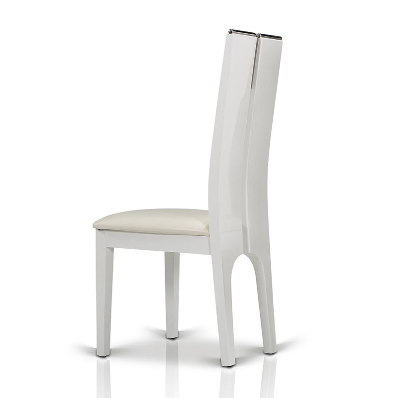 Modrest Maxi White Gloss Chair (Set of 2)