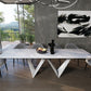 Modrest Fritz - Modern White Ceramic Dining Table