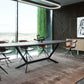 Modrest Herzog - Modern Grey Ceramic Dining Table