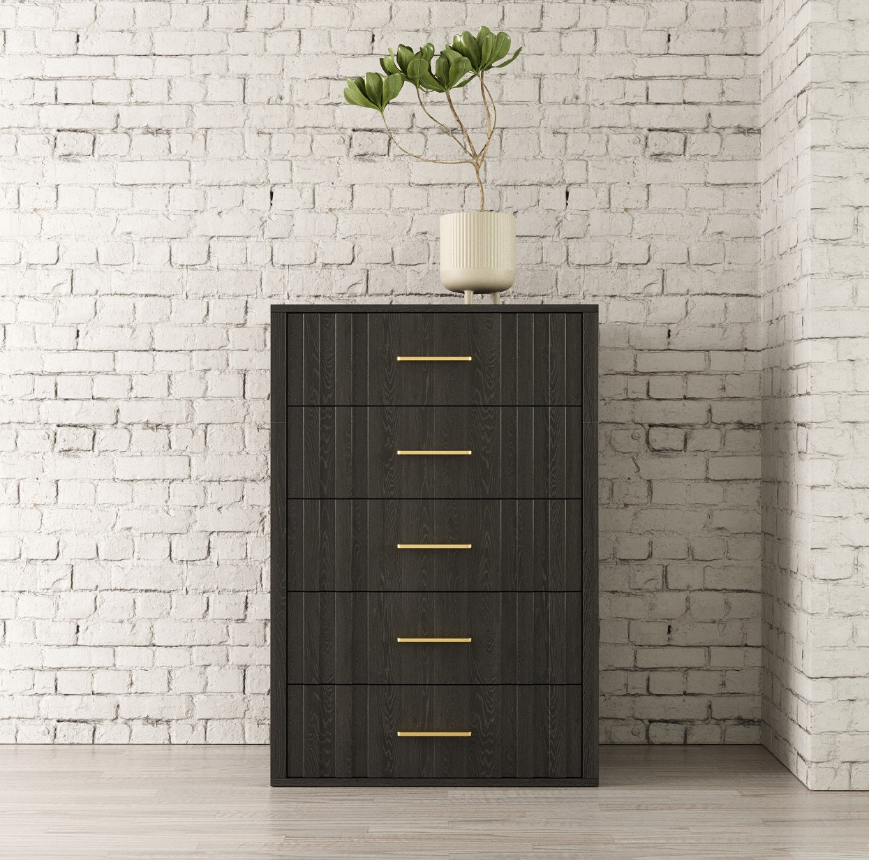 Modrest Manchester- Contemporary Dark Grey Chest