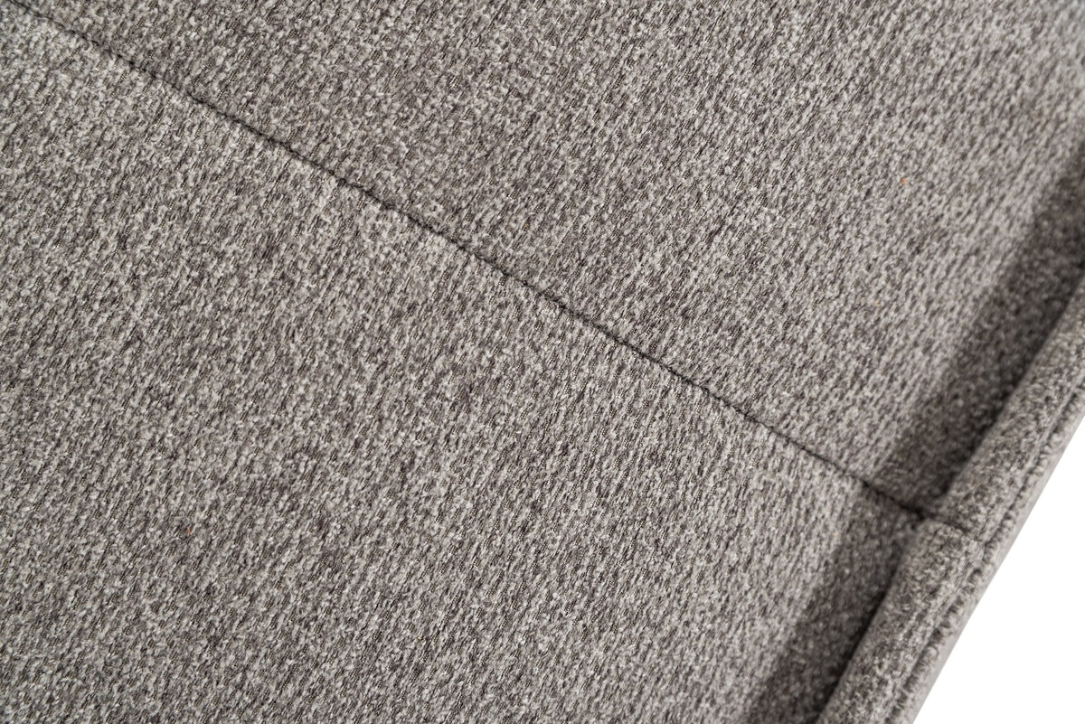 Divani Casa Nolden - Modern Grey Fabric Modular Sectional Sofa