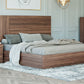 Nova Domus Asus - Italian Modern Walnut Bed
