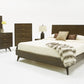 Modrest Novak Modern Dark Oak Bed