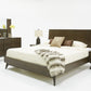 Modrest Novak Modern Dark Oak Bed