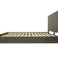 Modrest Oakley - Mid-Century Dark Brown Bed