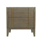 Modrest Oakley - Mid-Century Dark Brown Nightstand