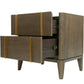 Modrest Oakley - Mid-Century Dark Brown Nightstand