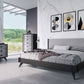 Nova Domus Panther Contemporary Grey & Black Dresser
