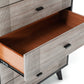 Nova Domus Panther Contemporary Grey & Black Chest