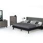 Nova Domus Panther Contemporary Grey & Black Dresser