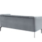 Divani Casa Patton - Modern Grey Fabric Sofa
