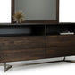 Modrest Wharton Modern Dark Aged Oak Dresser