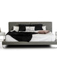 Modrest Ramona Modern Grey Leatherette Bed