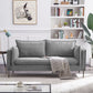 Divani Casa Randolf - Modern Grey Fabric Sofa