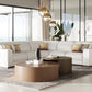 Modrest Frazier - Modern White Leather Sectional Sofa with Recliners