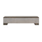 Modrest Delaware Modern Concrete & Acacia Rectangular Coffee Table