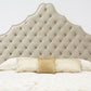 Modrest Sandra Transitional Light Grey Fabric Bed