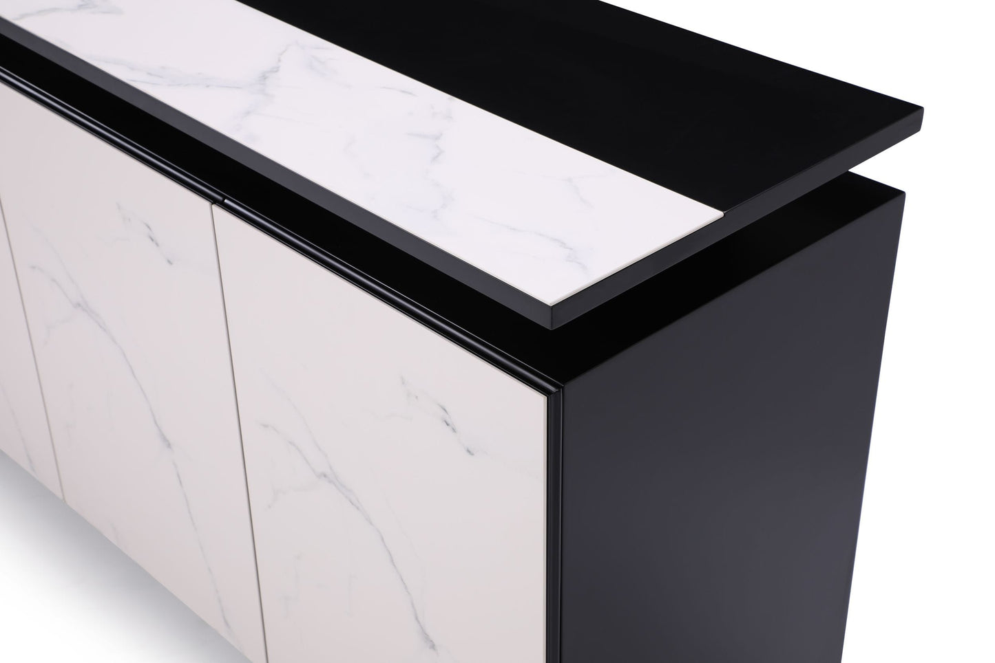 Modrest Schulz - Modern Black & White Ceramic Buffet
