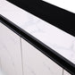 Modrest Schulz - Modern Black & White Ceramic Buffet