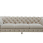 Divani Casa Sheila - Transitional Beige Fabric Sofa