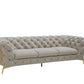 Divani Casa Sheila - Transitional Beige Fabric Sofa