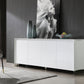 Modrest Siena - Modern White High Gloss Buffet