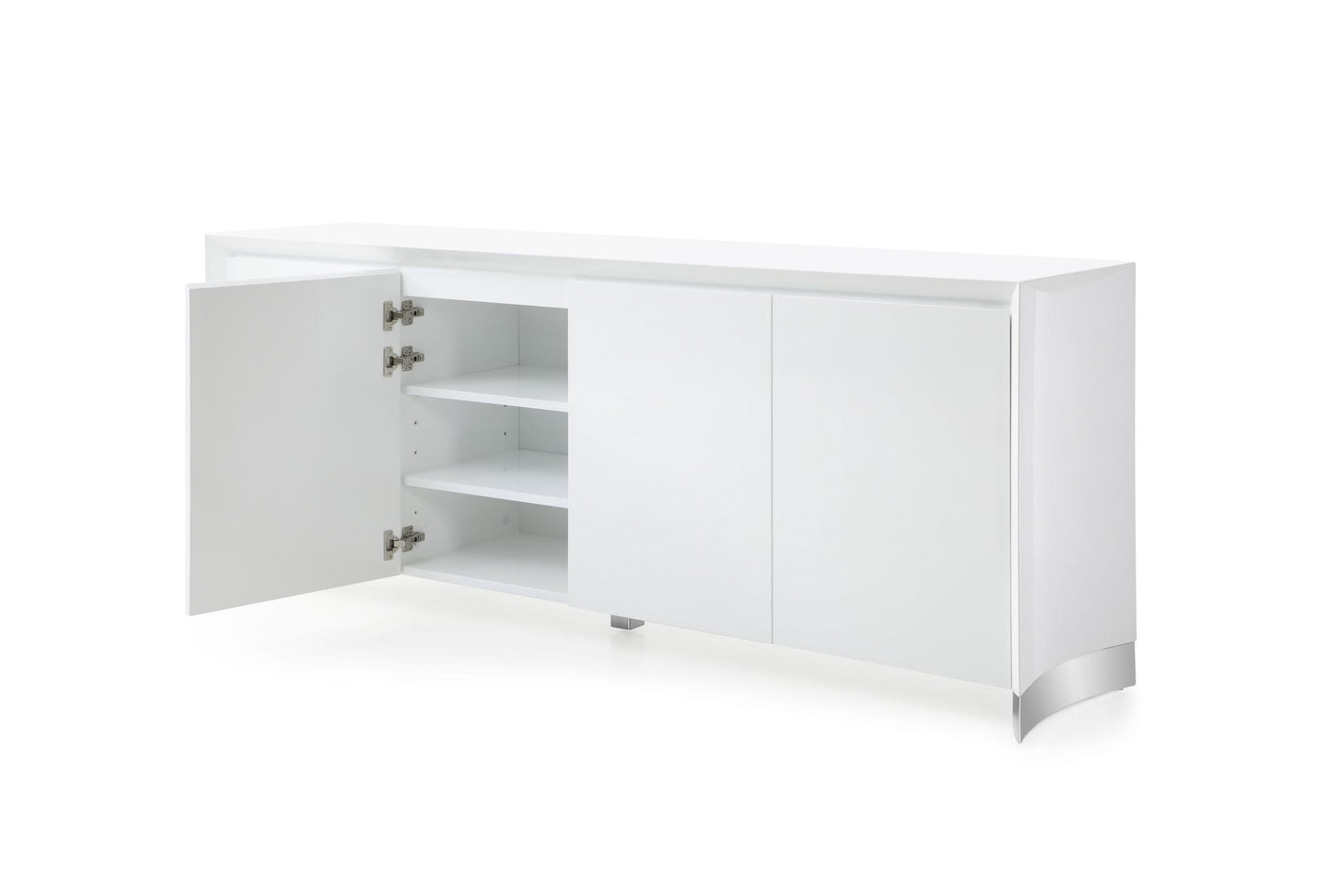 Modrest Siena - Modern White High Gloss Buffet