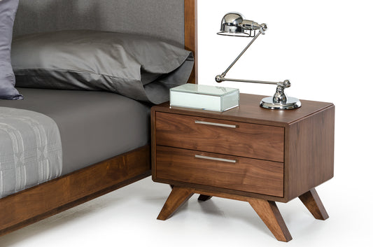 Nova Domus Soria Modern Walnut Nightstand