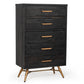 Nova Domus Tabitha Modern Dark Brown Recycled Pine Chest