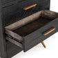 Nova Domus Tabitha Modern Dark Brown Recycled Pine Chest