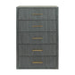 Modrest Manchester- Contemporary Dark Grey Chest