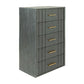 Modrest Manchester- Contemporary Dark Grey Chest