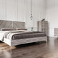 Nova Domus Alexa Italian Modern Grey Bed