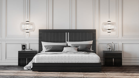 Modrest Ari Italian Modern Grey Bed