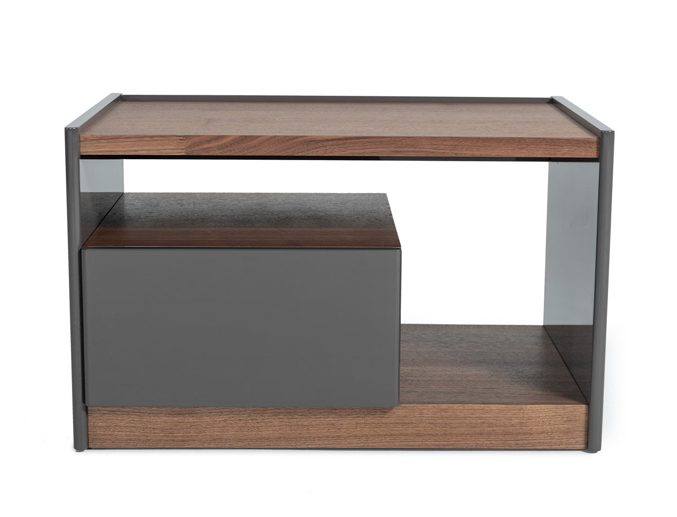 Modrest Tara - Modern Walnut Nightstand