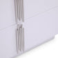 Modrest Token - Modern Glossy White & Stainless Steel Chest