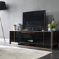 Nova Domus Cartier Modern Black & Rosegold TV Stand