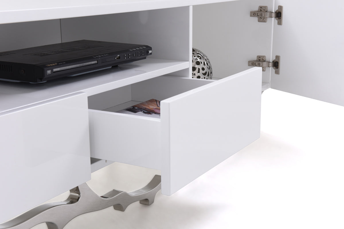 Modrest Legend Modern White TV Stand