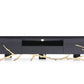 Modrest Legend Modern Black & Gold TV Stand