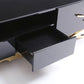 Modrest Legend Modern Black & Gold TV Stand
