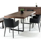 Modrest Lola Modern Walnut Dining Table